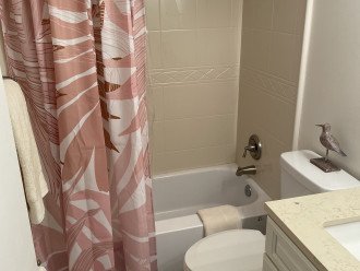 2nd bathroom with tub and shower
