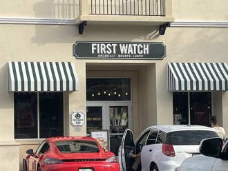 First Watch cafe next door to the condo