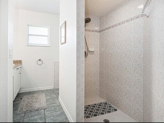 Second bathroom with walk in shower