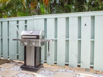Outside Patio with Gas BBQ