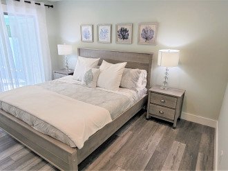 Master Bedroom with New King Size Bed