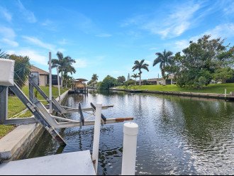 The home has a boat lift so you can do a weekly boat rental if you want!