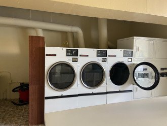 Dryers in Laundry room
