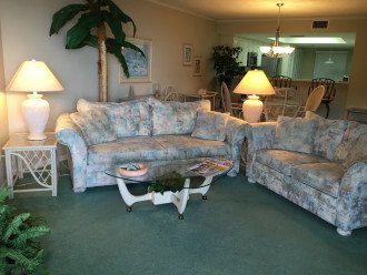 When you sit on the couch, you will enjoy the glorious Gulfview!!!