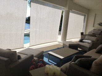 Cabana Style Outdoor Privacy Shades