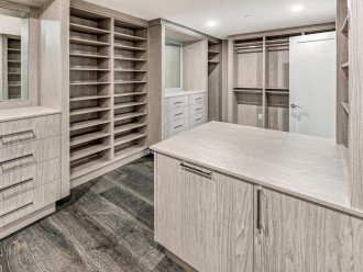 Walk-in Closet and Laundry Hampers