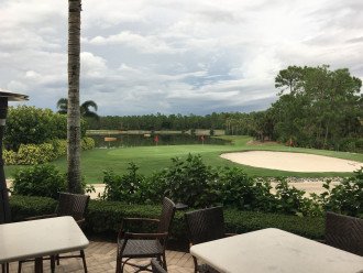 Clubhouse patio view