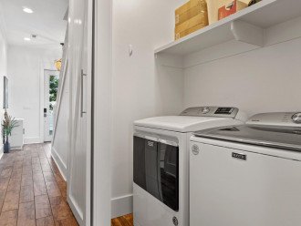 Stay a while, pack less! Full washer and dryer to make your stay feel like home.
