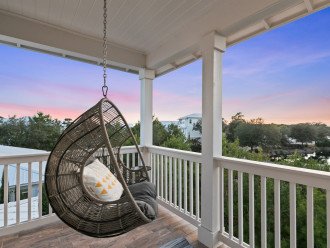Beautiful Sunsets off of the Primary Bedroom (you'll love how the glow illuminates throughout the home) A Great Place to take in the Gorgeous Panoramic View.