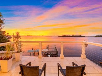 Ft Myers Waterfront Luxury Home, Sunset views #24
