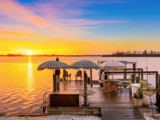 Ft Myers Waterfront Luxury Home, Sunset views #26