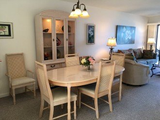 Dining and living room