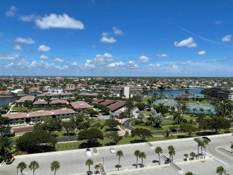 Sweeping Northwest Gulf views from this comfortable Beachfront Condo #17