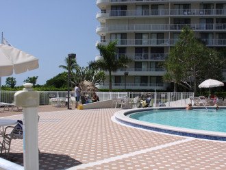Sweeping Northwest Gulf views from this comfortable Beachfront Condo #20