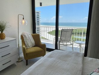 Sweeping Northwest Gulf views from this comfortable Beachfront Condo #8