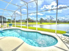 3 Bed Pool Home with stunning Lake View. Near Disney (Ref 42)