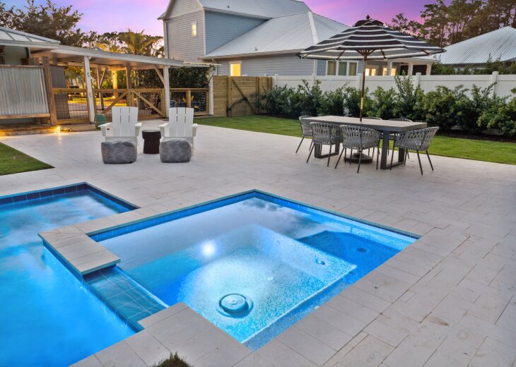 Inviting 7x7 spa