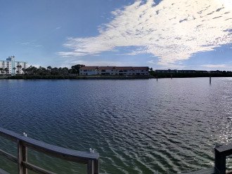 View from the dock into the intracoastal waterway