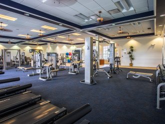 Access to the fitness center at the Town Hall Amenity Center is included.
