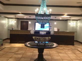 Grand Panama Lobby where staff is friendly and helpful