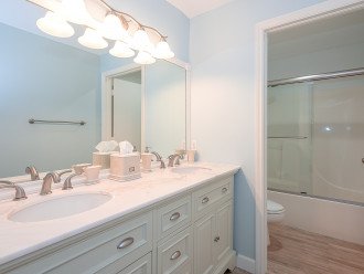 Updated Master Bathroom - double sinks