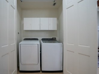 Washer and Dryer in hallway