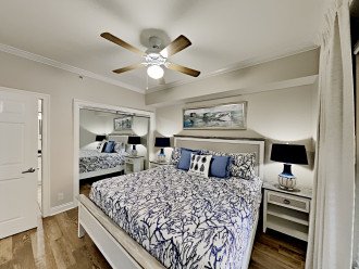second king size master bedroom!