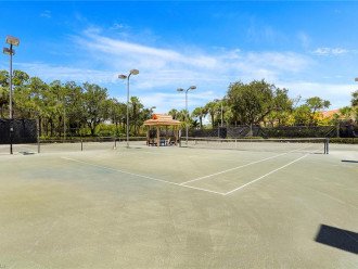Tennis light clay courts -daily maintained