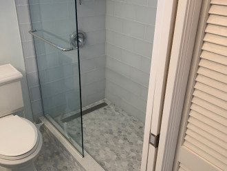 Second bath with shower and fully remodeled finishes