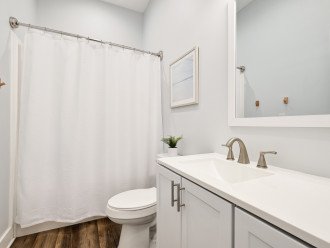 Bathroom #2 - Quick shower or a cozy bubble bath?