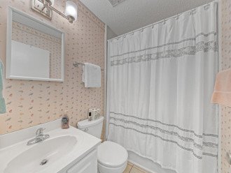 2nd full bathroom in the common area adjacent to the 2nd and 3rd bedrooms