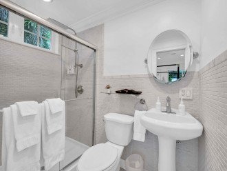 Bedroom's Five en suite bathroom features a walk-in shower