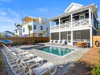 Sand Dollar - New Home, Private Pool, Golf Cart! 3 Min to Beach #1