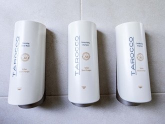 Complimentary Body Wash, Shampoo & Conditioner