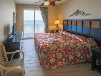 Master Bedroom with Oceanfront Balcony