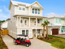BRAND NEW | Private Pool | Private Beach Access | Free 6 passenger cart