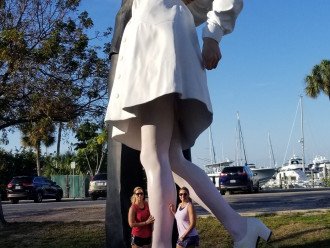 Famous World War II - "Welcome Home" Statue Sarasota Fl.