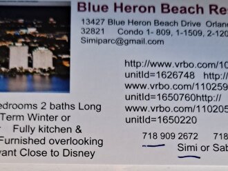 NOV 28 DEC 17 $79-$99+/N*1 & 2BDR 2BTH*8FL & 12Fl*NEAR DISNEY, POOL & LAKE VIEW #1