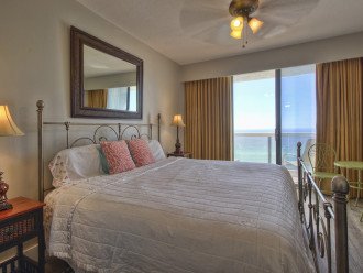 2nd master bedroom - king bed - 55" TV - private balcony - water views for miles