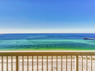 Take in the unobstructed view gentle rolling waves of the Gulf of Mexico