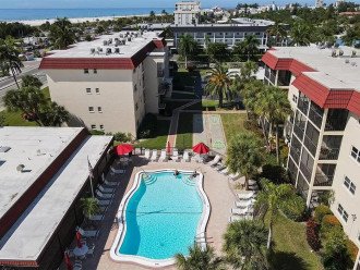 resort style property directly across from world famous Siesta Key beach