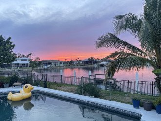 Canal front pool home. Utilities included. Enjoy the sunsets !