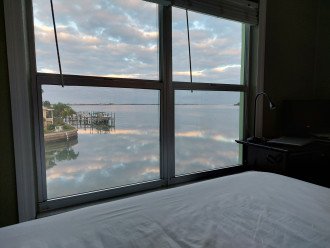 View from master bed