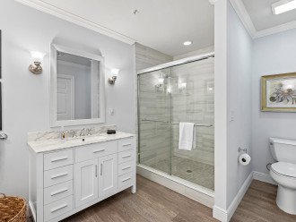 Master Bathroom with 2 Vanities; Walk in Shower!