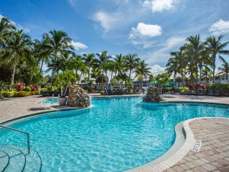 Resort Style Pool and Hot Tub in Community; Ample Seating and Loungers; Community Grill; Gym; Multiple Tennis Courts! Only a 2 Minute Walk from the Condo!