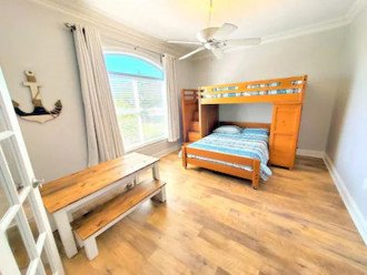 Bonus kids' room with twin over full bunk beds