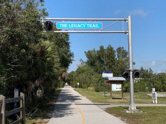 The famous Legacy Bike trail is 2 blocks from the house. Rent bikes!