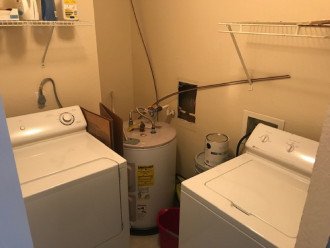 Laundry Room inside the Condo Unit