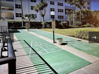 Shuffleboard at the grill/pool area