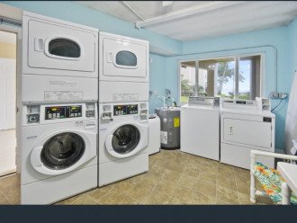 In building coin laundry room